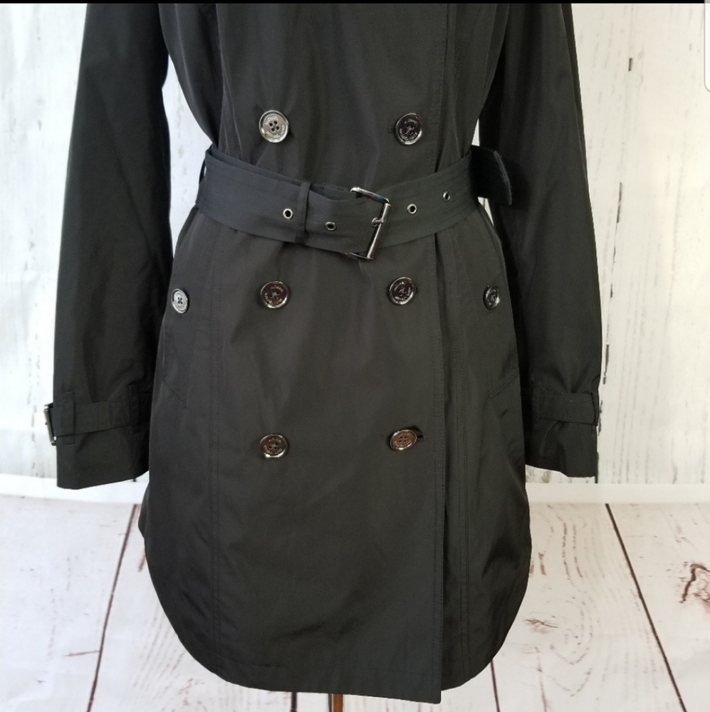 MICHAEL Michael Kors Double Breasted Trench Coat - Picture 4 of 8